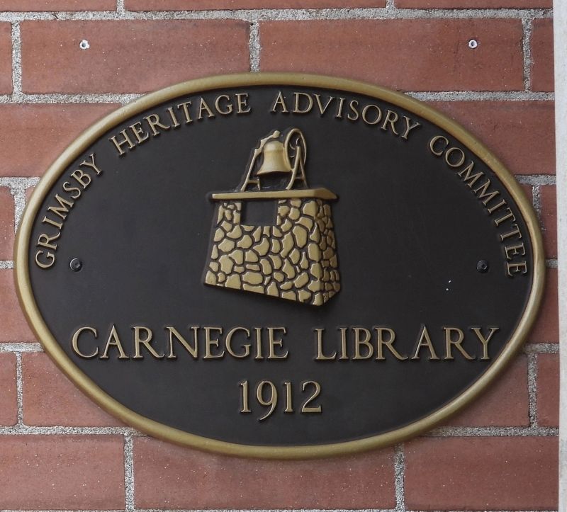 Carnegie Library 1912 - Marker image. Click for full size.