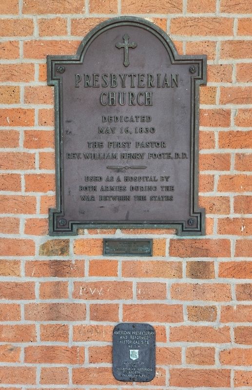 Presbyterian Church Marker image. Click for full size.