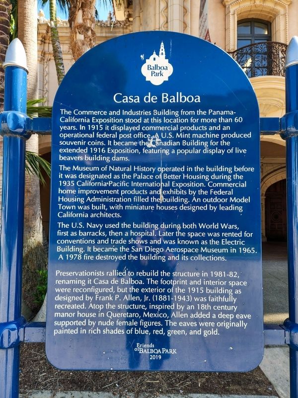 Casa de Balboa Marker image. Click for full size.
