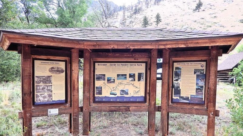 Arrowhead Visitor Center Marker Kiosk image. Click for full size.