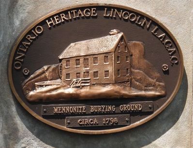 Mennonite Burying Ground circa 1798 - Marker image. Click for full size.