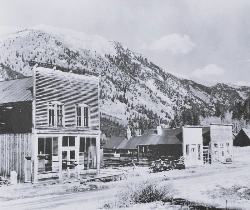 Marker detail: St. Elmo, Colorado image. Click for full size.