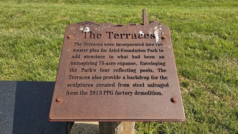 The Terraces Marker. Click for full size. The Terraces Marker image. Click for full size.