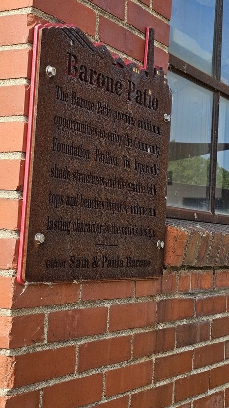 Barone Patio. Click for full size. Barone Patio image. Click for full size.