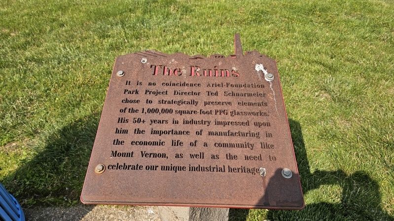 The Ruins Marker. Click for full size. The Ruins Marker image. Click for full size.