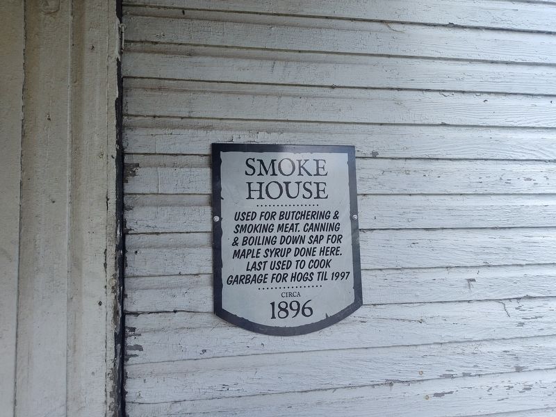 Smoke House Marker image. Click for full size.