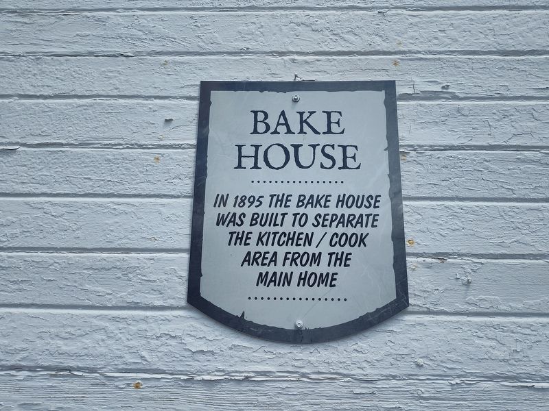 Bake House Marker. Click for full size. Bake House Marker image. Click for full size.