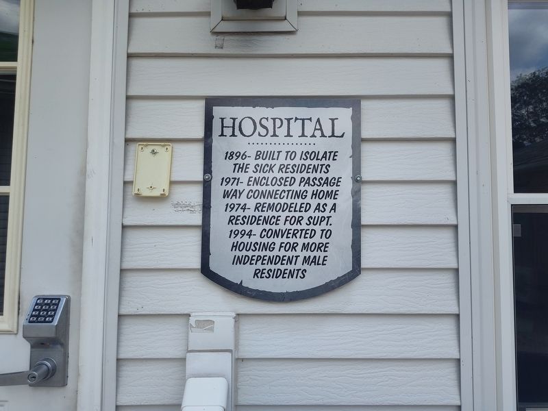 Hospital Marker. Click for full size. Hospital Marker image. Click for full size.
