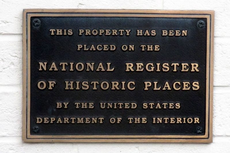 233 Baltimore Street plaque image. Click for full size.