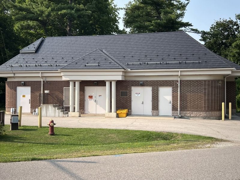 Site of the Georgetown Wesleyan Methodist Meeting House and Cemetery Marker. Click for full size. Site of the Georgetown Wesleyan Methodist Meeting House and Cemetery Marker image. Click for full size.