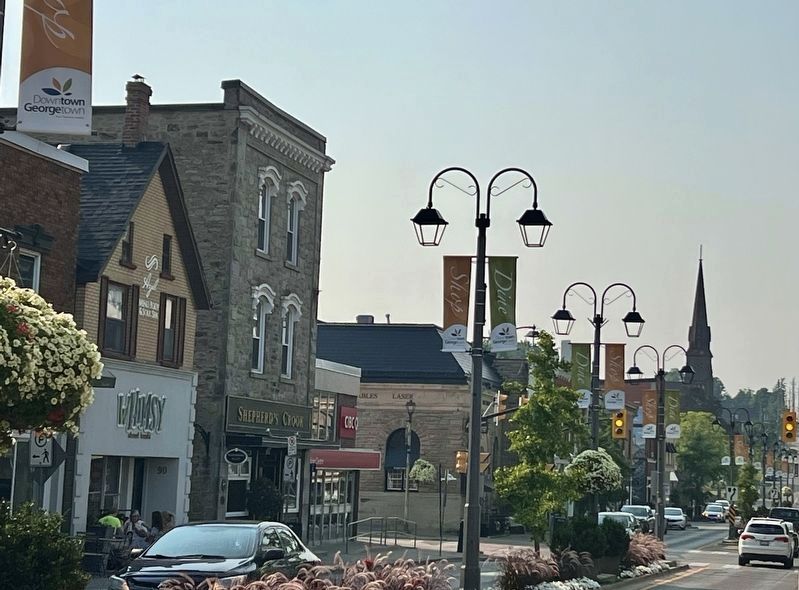 Main Street in Georgetown, 2025 image. Click for full size.