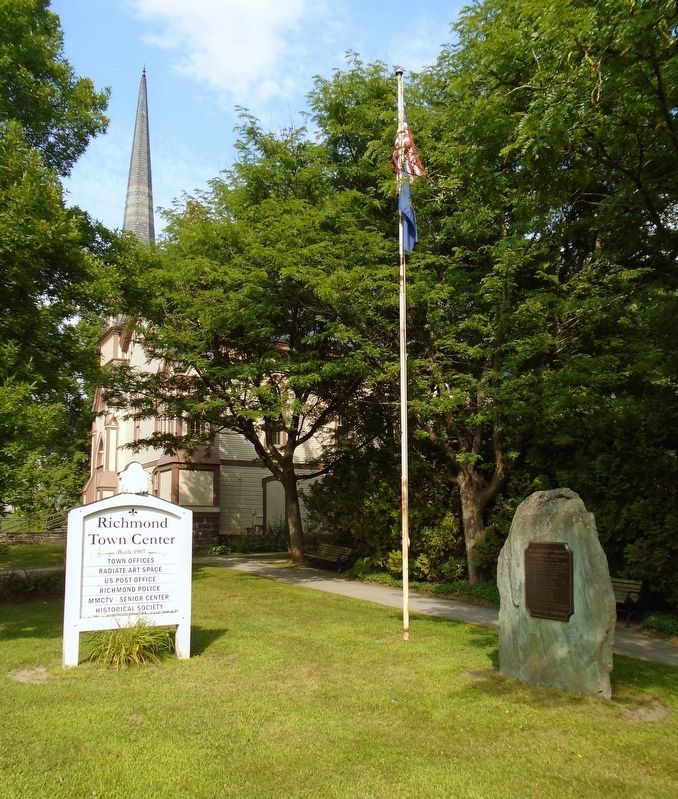 First Statewide Vermont Veterans Day Observance Memorial image. Click for full size.
