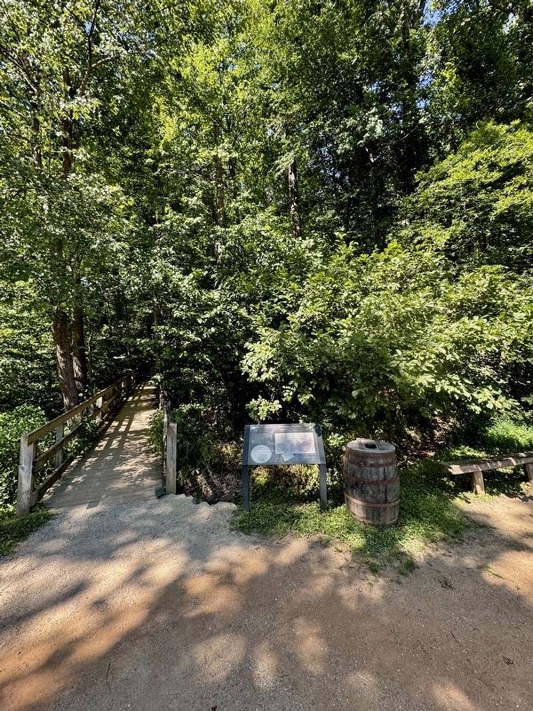 George Washington's Forest Marker image. Click for full size.