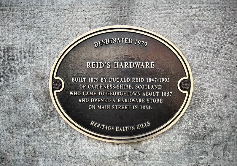 Reid�s Hardware Marker image. Click for full size.