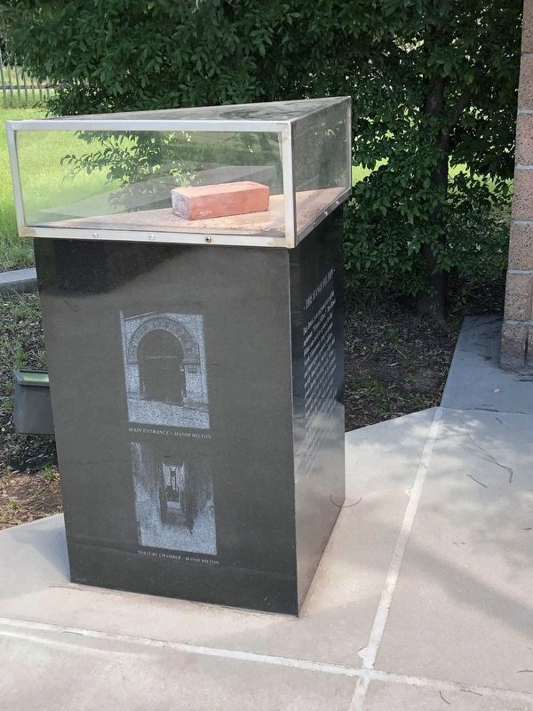 Tinker Air Force Base POW/MIA Memorial (First Hanoi Hilton monument) image. Click for full size.