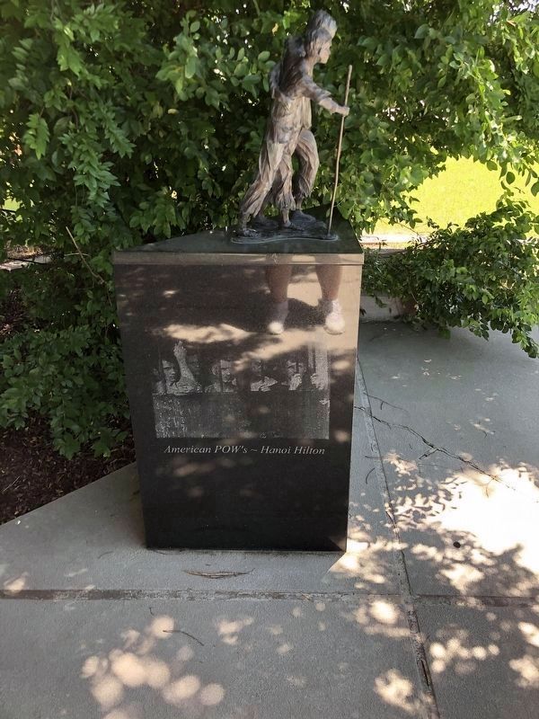 Tinker Air Force Base POW/MIA Memorial (Second Hanoi Hilton monument) image. Click for full size.