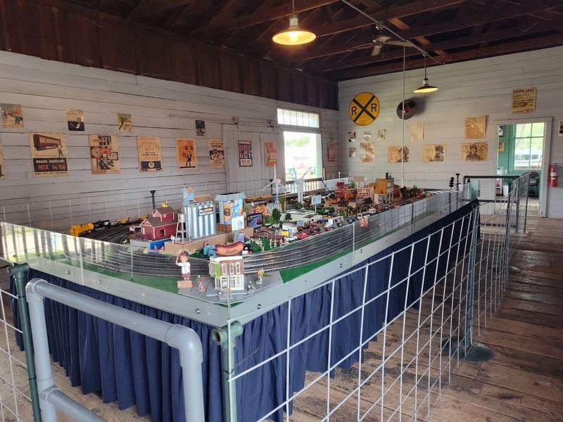 History of DT&I Railroad Depot. Click for full size. History of DT&I Railroad Depot image. Click for full size.