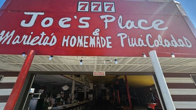 Joe's Fun House Marker. Click for full size. Joe's Fun House Marker image. Click for full size.