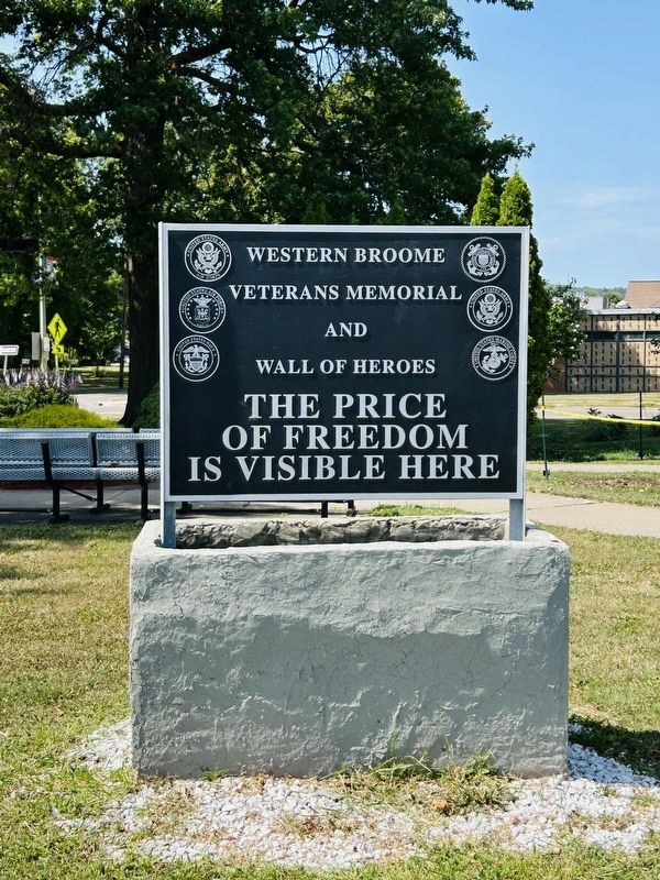 Revolutionary War Patriots Marker Located In Veterans Memorial Park.. Click for full size. Revolutionary War Patriots Marker Located In Veterans Memorial Park. image. Click for full size.