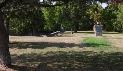 Third Welland Canal 1887 - 1930 - Marker in context image. Click for full size.
