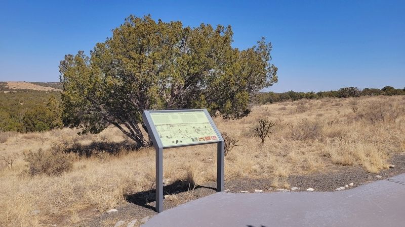 Dryland Crops and Game / Cazar y cosechar en tierra seca Marker. Click for full size. Dryland Crops and Game / Cazar y cosechar en tierra seca Marker image. Click for full size.