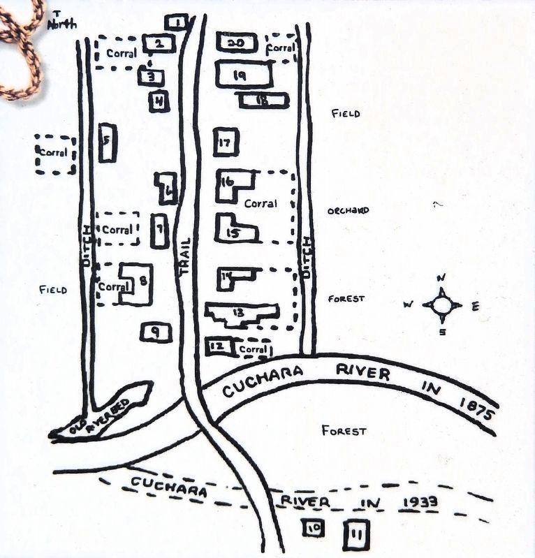 Marker detail: La Plaza de los Leones map image. Click for full size.