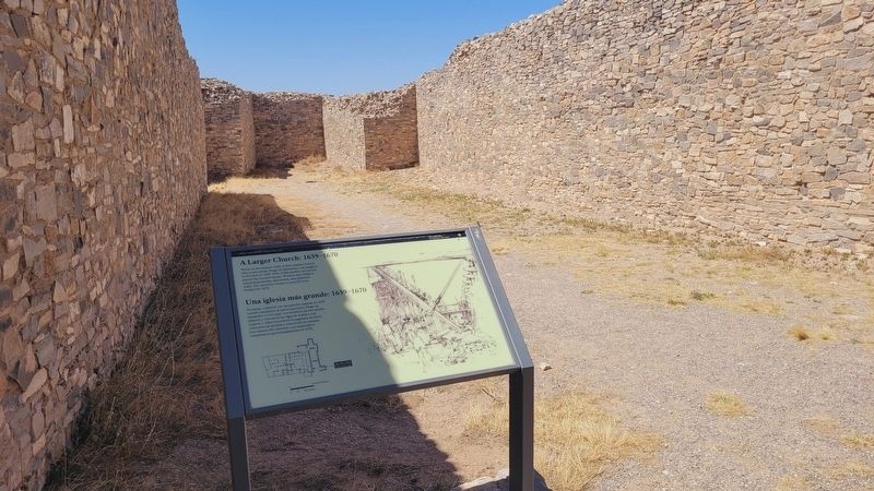 The walls of the church and mmarker. Click for full size. The walls of the church and mmarker image. Click for full size.