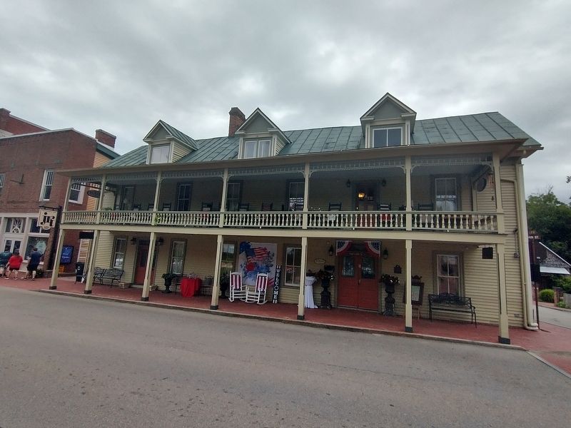 The Eureka Hotel Marker. Click for full size. The Eureka Hotel Marker image. Click for full size.