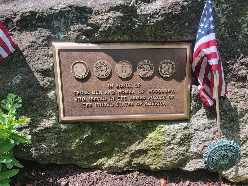 Woodbury Veterans Memorial. Click for full size. Woodbury Veterans Memorial image. Click for full size.