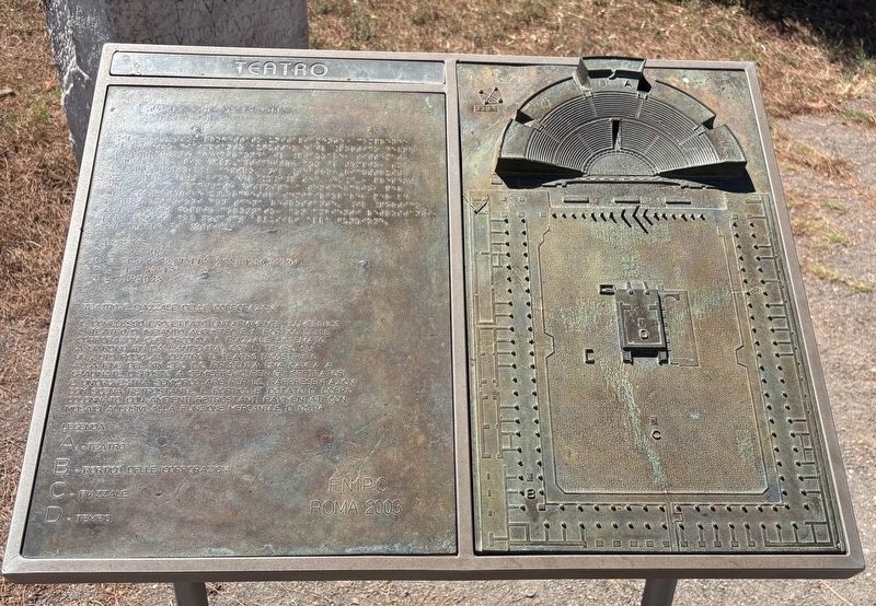 Teatro / Theatre Marker. Click for full size. Teatro / Theatre Marker image. Click for full size.