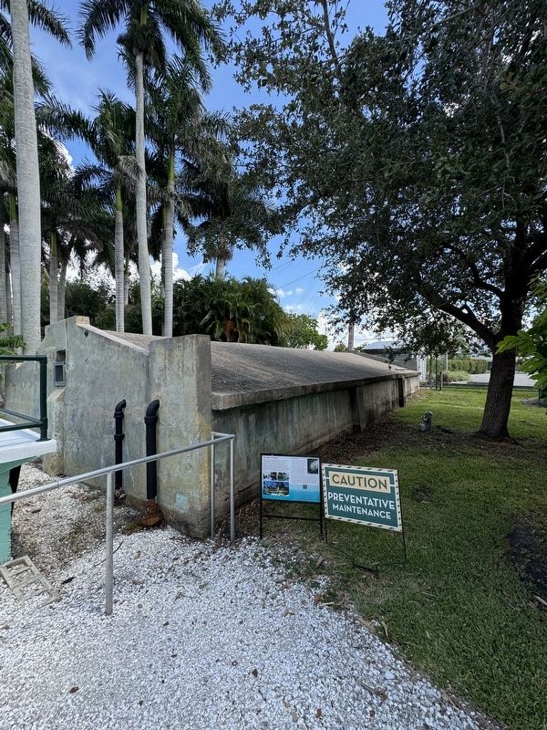 The Edison Cistern Marker. Click for full size. The Edison Cistern Marker image. Click for full size.