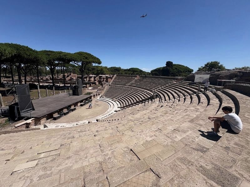 The Theatre of Ostia image. Click for full size.