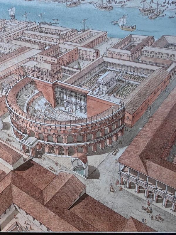 The Theatre at Ostia image. Click for full size.