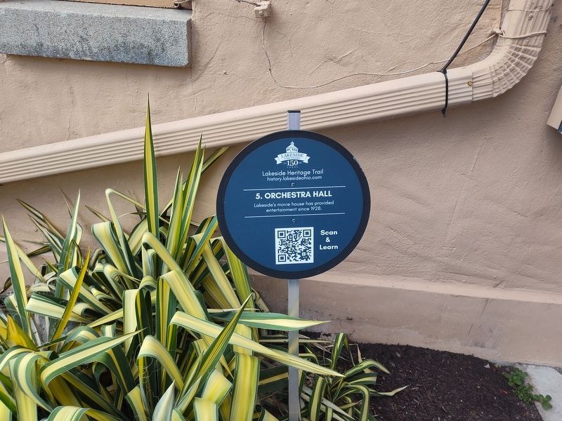 Orchestra Hall Marker image. Click for full size.