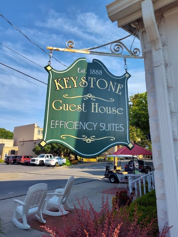 Keystone Guest House Marker image. Click for full size.