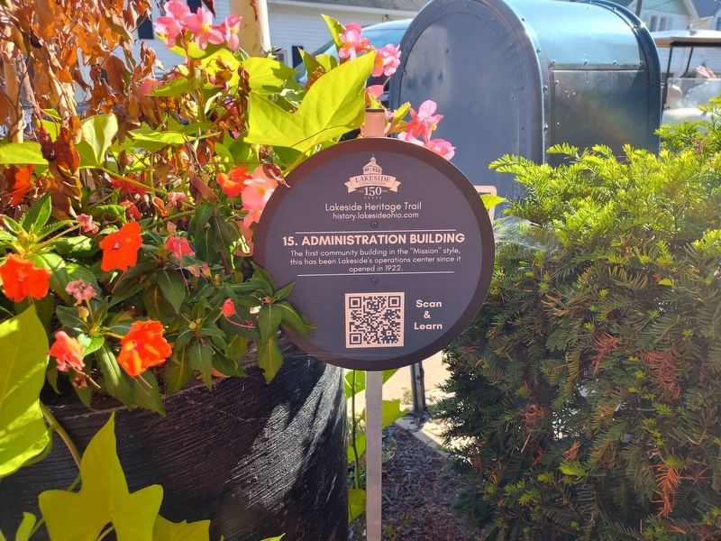 Administration Building Marker image. Click for full size.