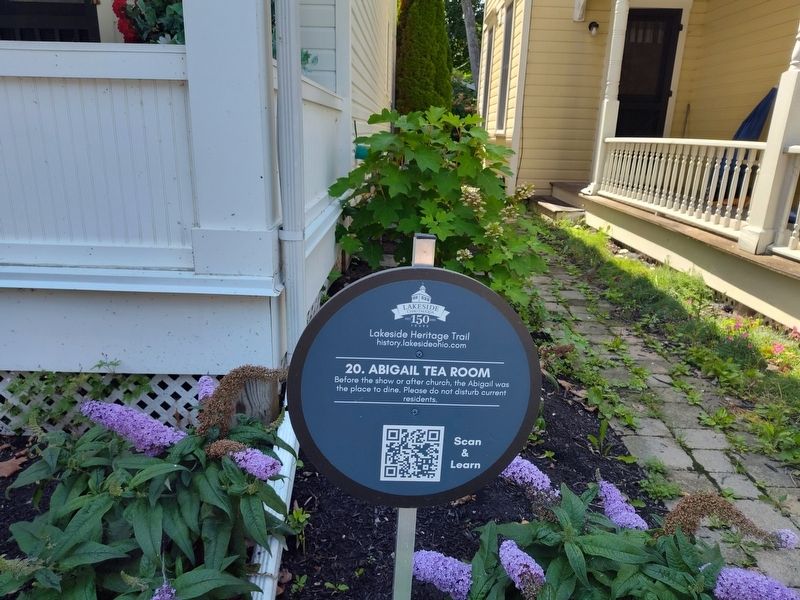 Abigail Tea Room Marker image. Click for full size.