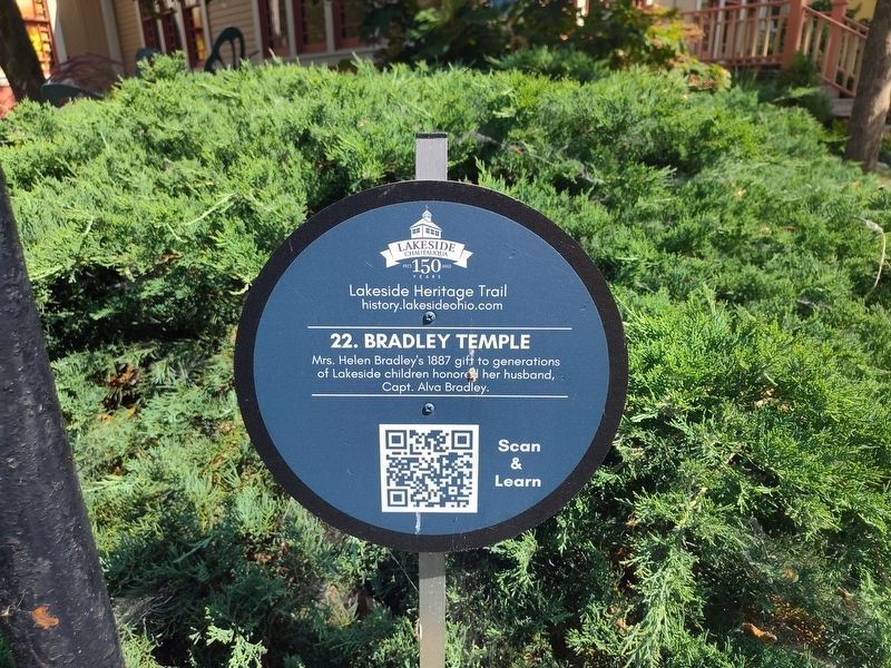 Bradley Temple Marker image. Click for full size.