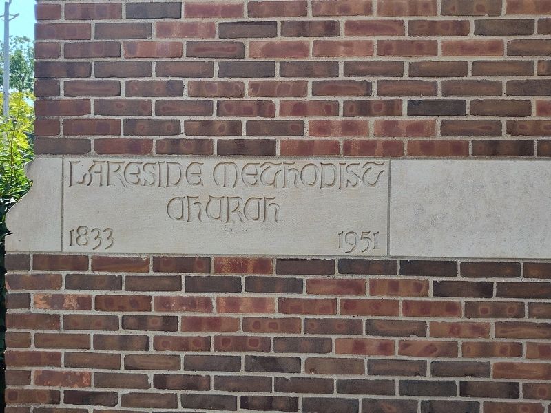 United Methodist Church Cornerstone image. Click for full size.