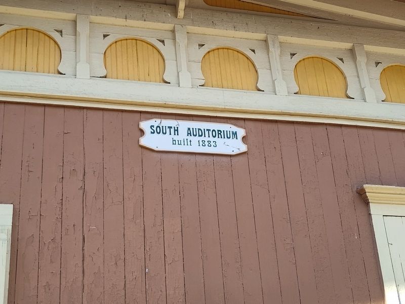 German Auditorium Marker image. Click for full size.