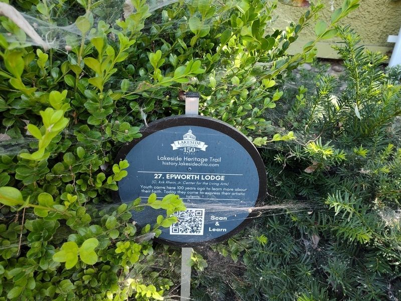 Epworth Lodge Marker image. Click for full size.