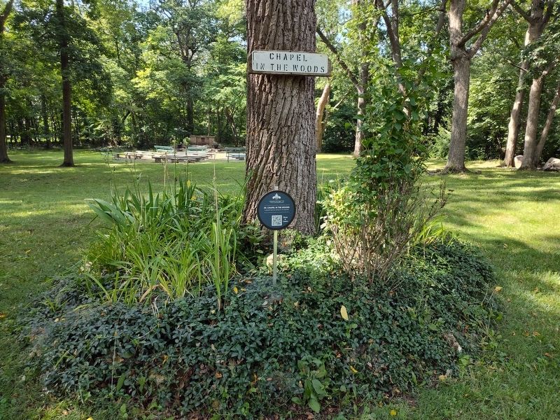 Chapel In The Woods Marker image. Click for full size.