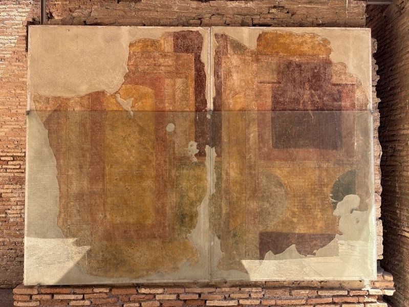 Fresco near the entrance into the House of Diana image. Click for full size.