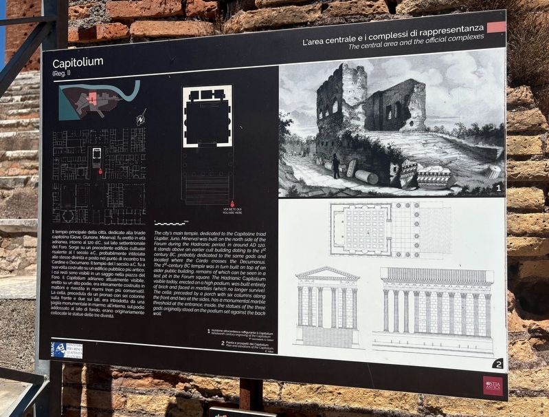 Capitolium Marker image. Click for full size.