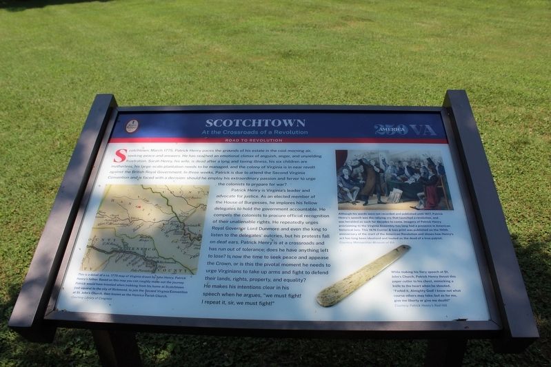 Scotchtown Marker image. Click for full size.