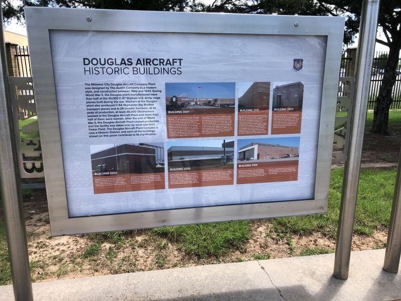 Douglas Aircraft Historic Buildings Marker image. Click for full size.