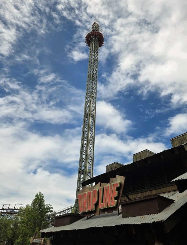 Drop Line Amusement Ride. Click for full size. Drop Line Amusement Ride image. Click for full size.