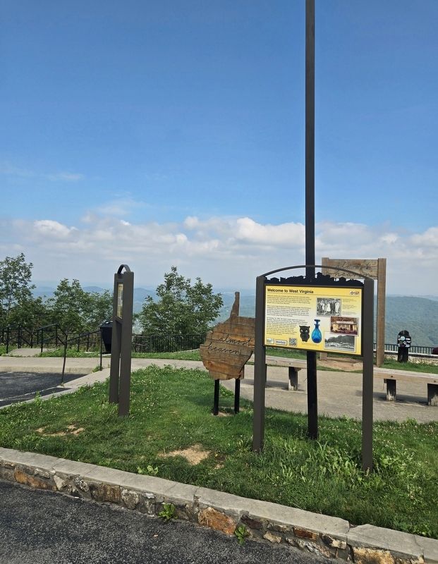 Welcome to West Virginia Marker image. Click for full size.