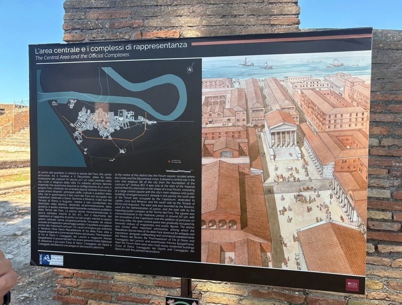 L'Area Centrale e i Complessi di Rappresentanza / The Central Area and the Official Complexes Marker image. Click for full size.