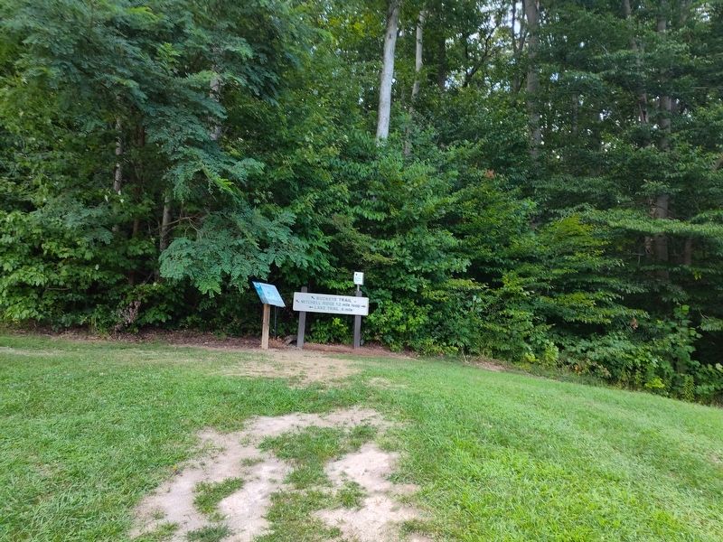 You Are On The Buckeye Trail Marker image. Click for full size.